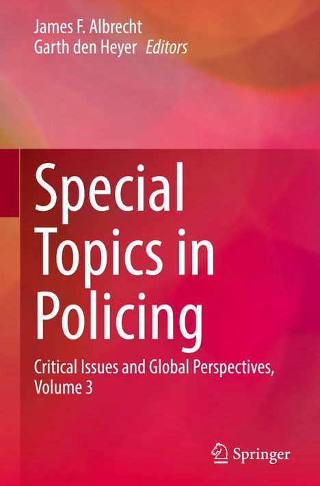 Special Topics in Policing, Buch