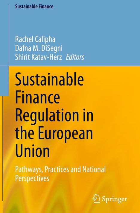 Sustainable Finance Regulation in the European Union, Buch