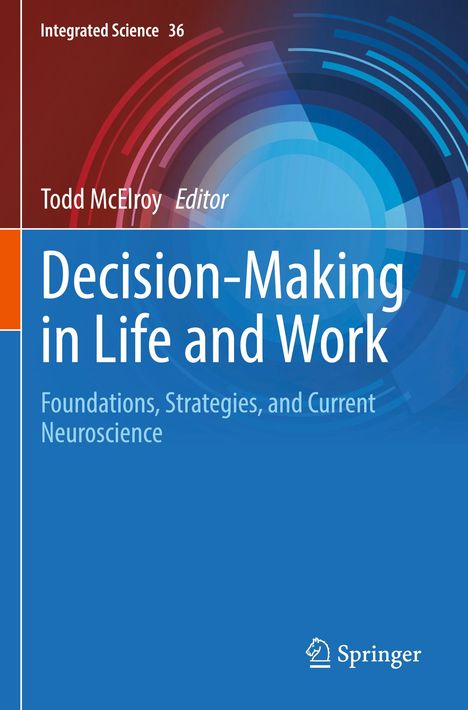 „Decision-Making in Life and Work“. Buntes geometrisches Muster, Springer-Logo unten rechts.