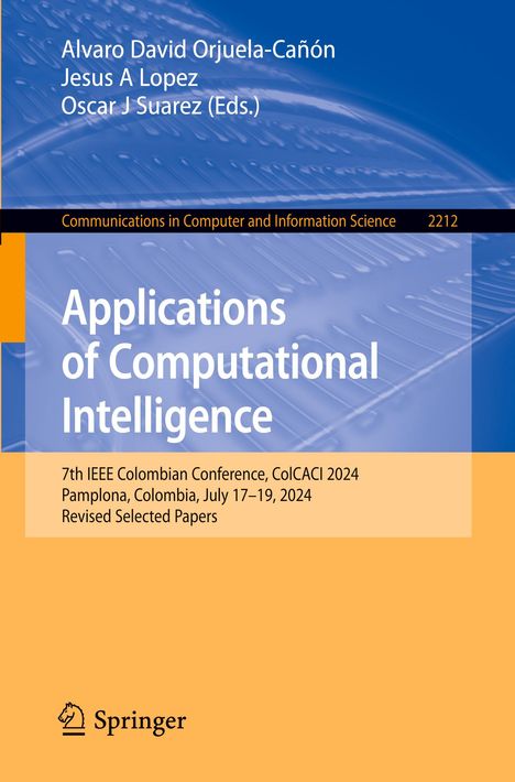 Applications of Computational Intelligence, Buch