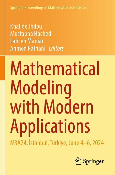 Titelbild: "Mathematical Modeling with Modern Applications", mit Texten und Springer-Logo unten rechts.