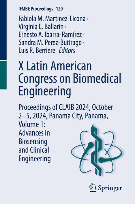 X Latin American Congress on Biomedical Engineering, Buch