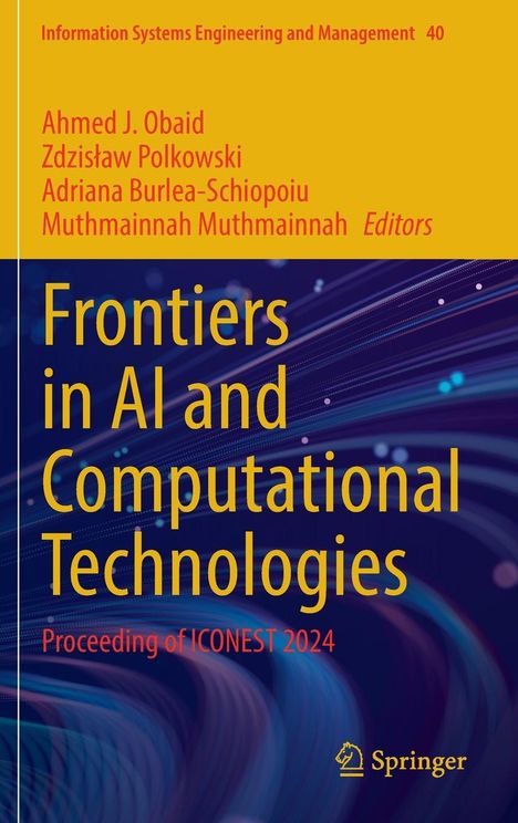 Frontiers in AI and Computational Technologies, Buch