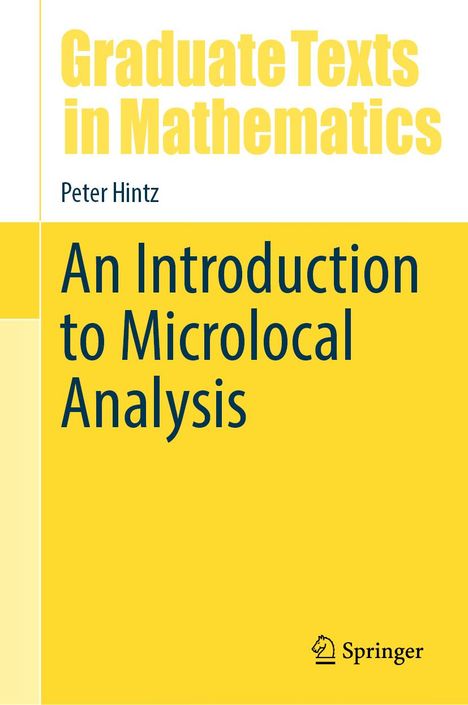 Peter Hintz: An Introduction to Microlocal Analysis, Buch