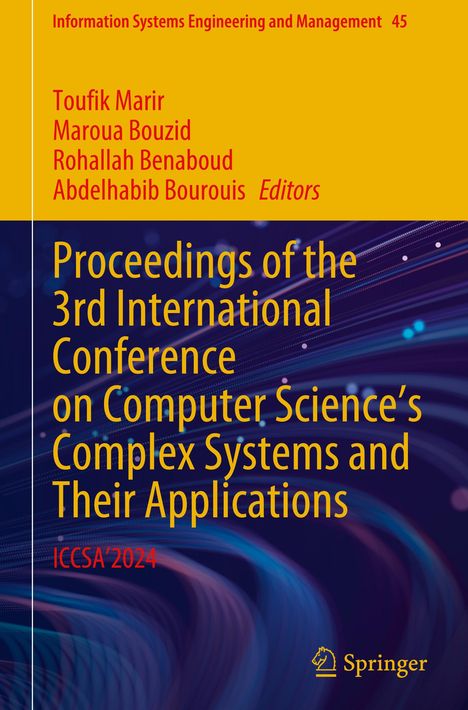 Proceedings of the 3rd International Conference on Computer Science's Complex Systems and Their Applications, Buch