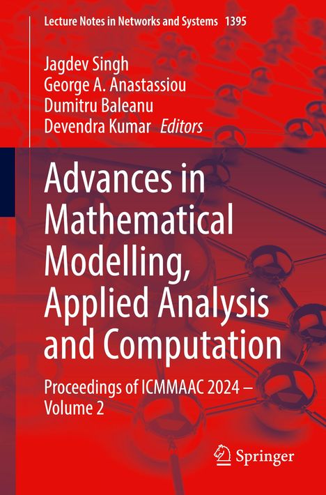 Advances in Mathematical Modelling, Applied Analysis and Computation, Buch