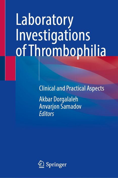 Laboratory Investigations of Thrombophilia, Buch