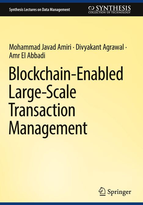 Mohammad Javad Amiri: Blockchain-Enabled Large-Scale Transaction Management, Buch