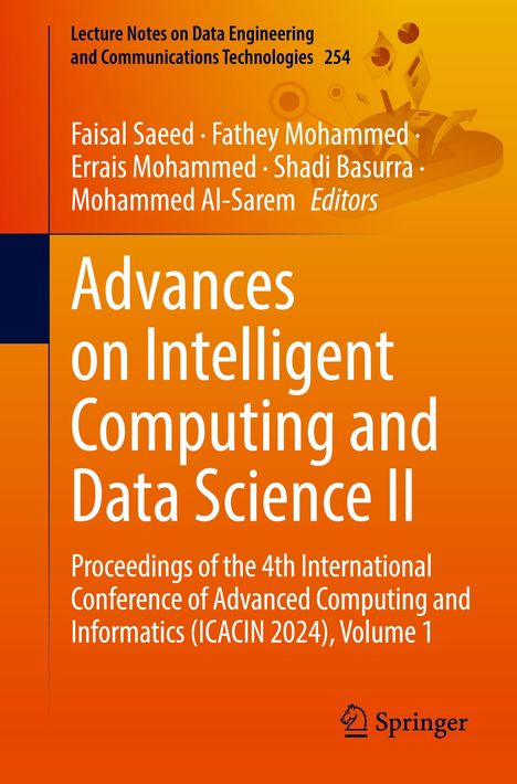 Advances on Intelligent Computing and Data Science II, Buch