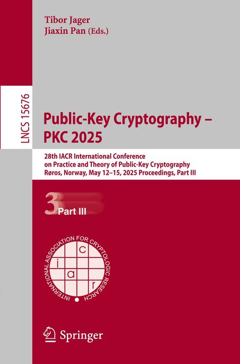 Public-Key Cryptography - PKC 2025, Buch