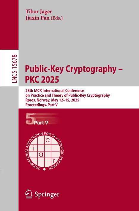 Public-Key Cryptography - PKC 2025, Buch