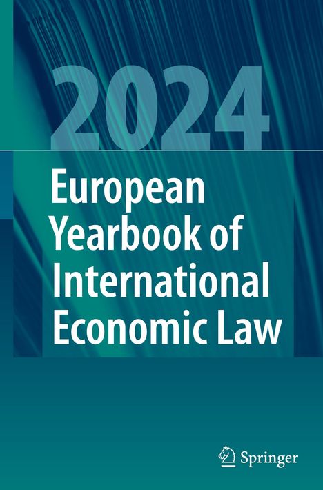 European Yearbook of International Economic Law 2024, Buch
