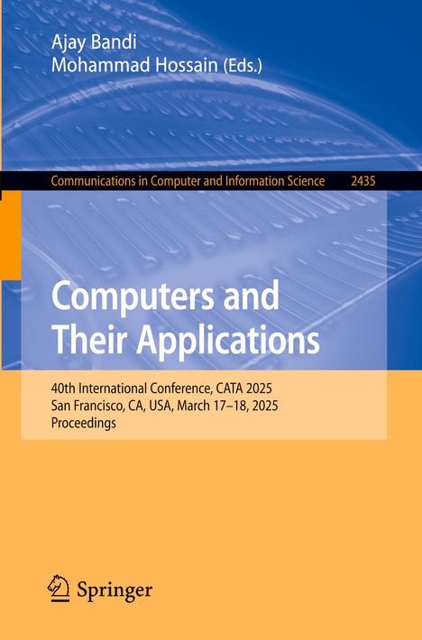 Computers and Their Applications, Buch
