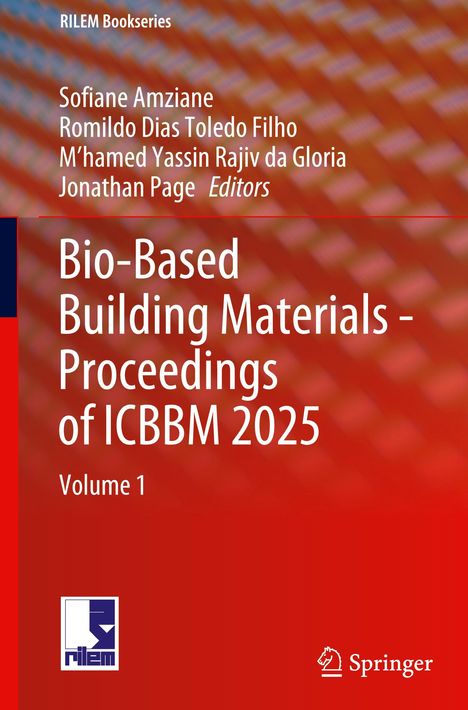Bio-Based Building Materials - Proceedings of ICBBM 2025, Buch
