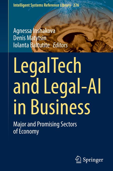 LegalTech and Legal-AI in Business, Buch