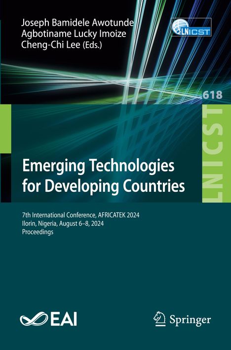 Emerging Technologies for Developing Countries, Buch