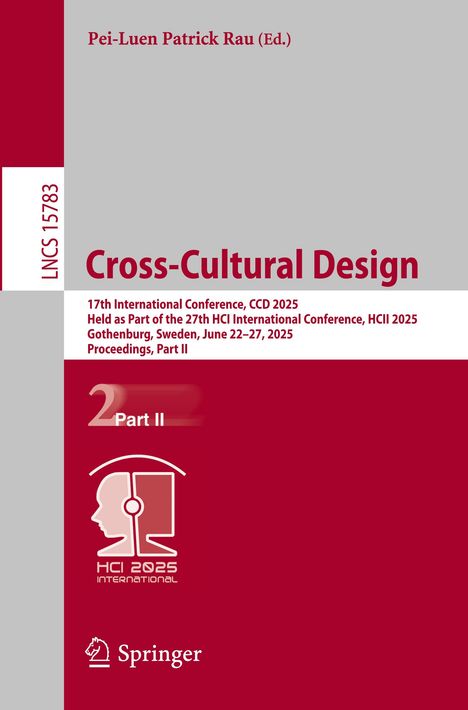 Cross-Cultural Design, Buch