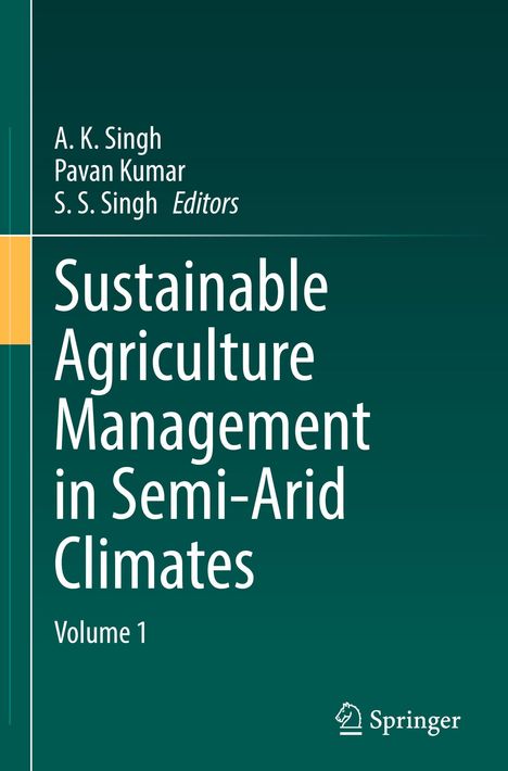 Sustainable Agriculture Management in Semi-Arid Climates, Buch