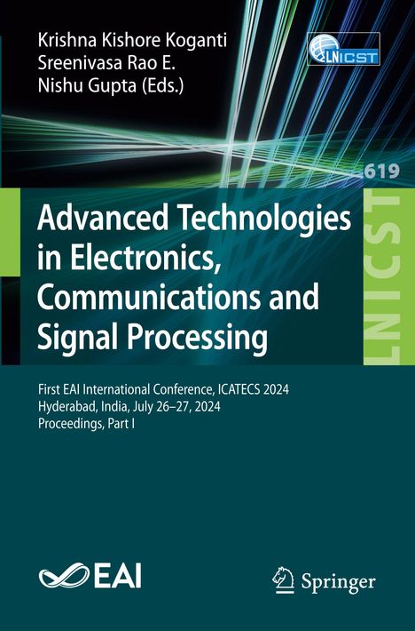 Advanced Technologies in Electronics, Communications and Signal Processing, Buch
