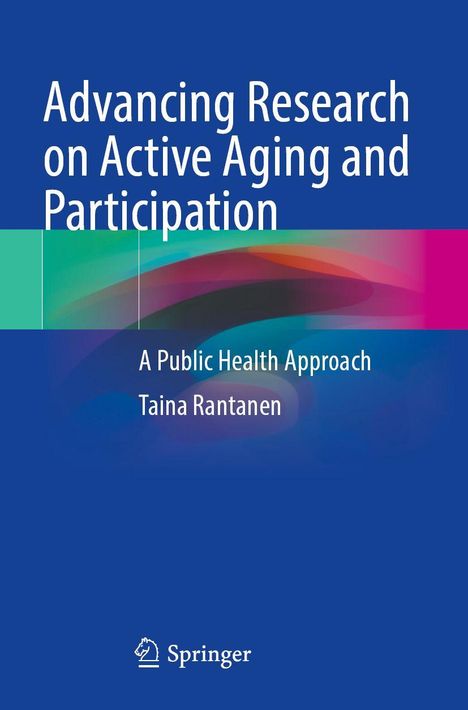 "Advancing Research on Active Aging and Participation" steht über buntem Hintergrund. Unten das Springer-Logo.