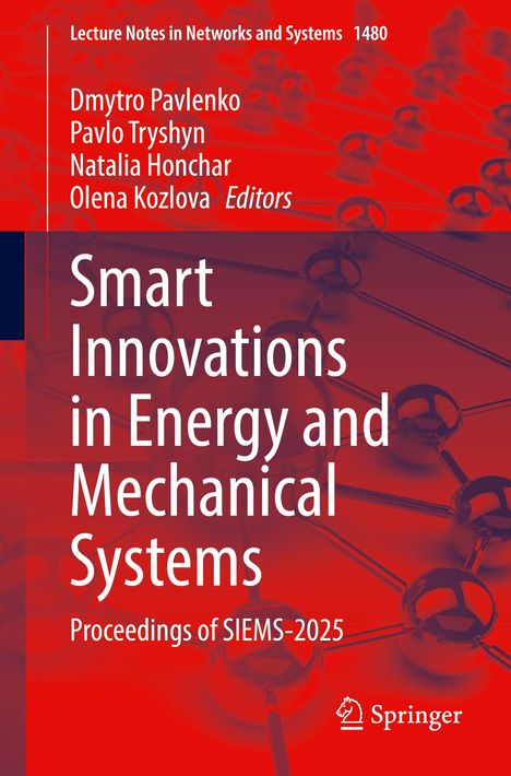 Smart Innovations in Energy and Mechanical Systems, Buch