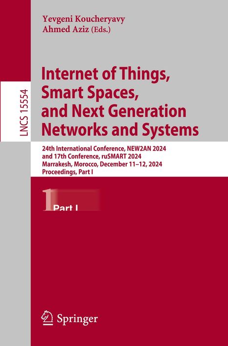Internet of Things, Smart Spaces, and Next Generation Networks and Systems, Buch