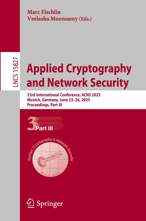 Applied Cryptography and Network Security, Buch