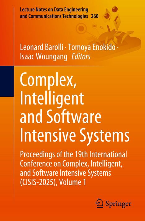 Complex, Intelligent and Software Intensive Systems, Buch