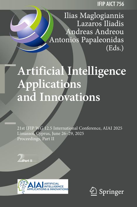 Artificial Intelligence Applications and Innovations, Buch