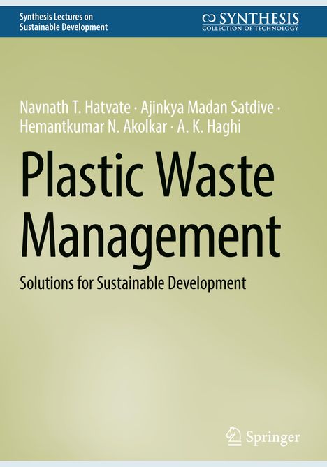 Navnath T. Hatvate: Plastic Waste Management, Buch