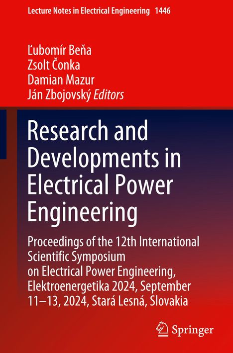 Research and Developments in Electrical Power Engineering, Buch