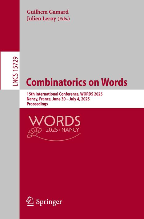 Combinatorics on Words, Buch