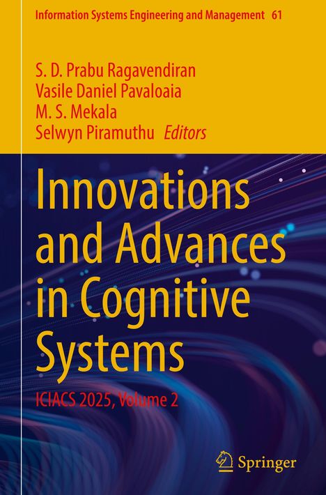 Innovations and Advances in Cognitive Systems, Buch