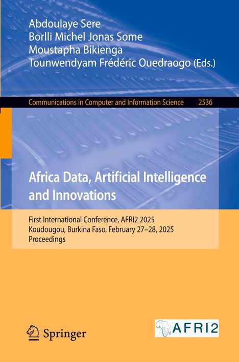 Africa Data, Artificial Intelligence and Innovations, Buch