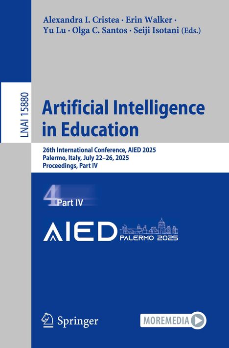 Artificial Intelligence in Education, Buch