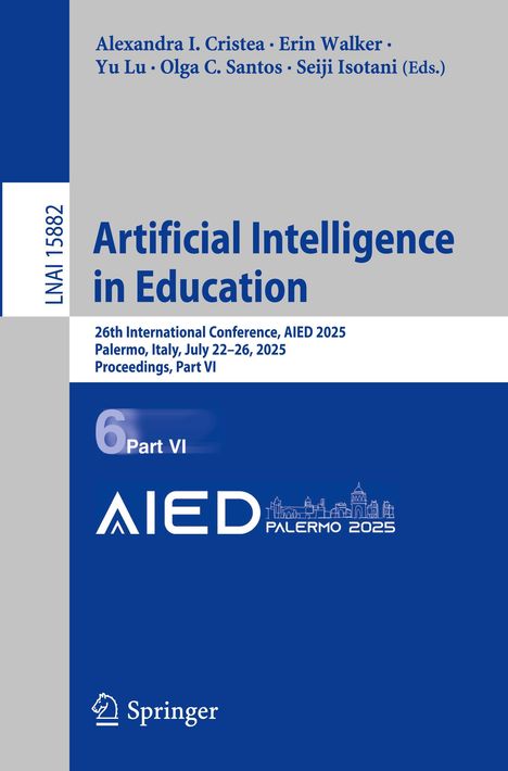 Artificial Intelligence in Education, Buch