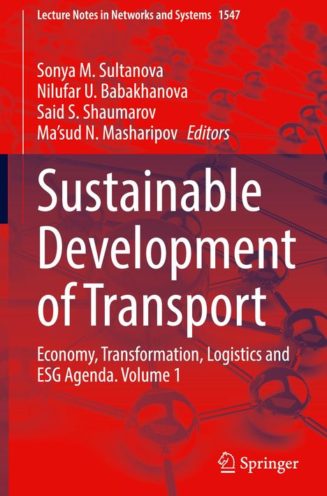 Sustainable Development of Transport, Buch
