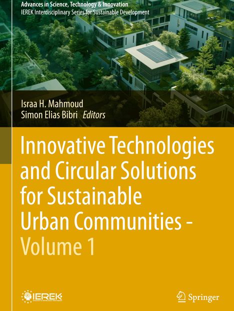 Titel: "Innovative Technologies and Circular Solutions for Sustainable Urban Communities - Volume 1". Dachgärten und Solarzellen.