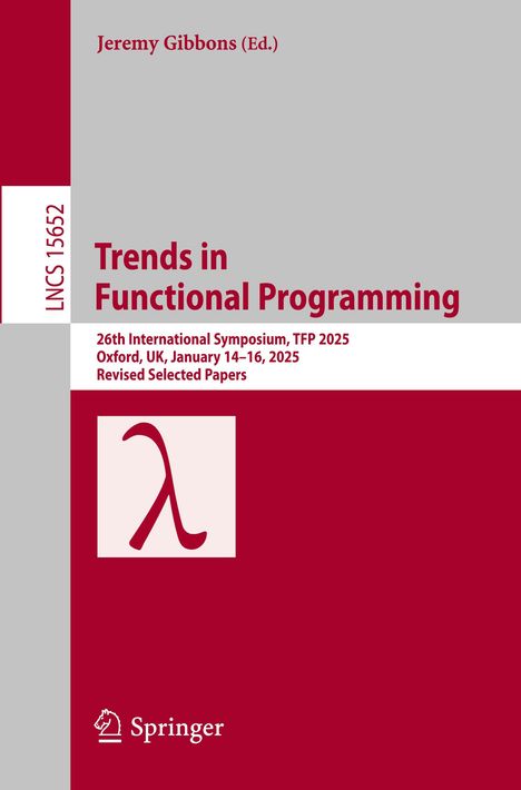 Trends in Functional Programming, Buch
