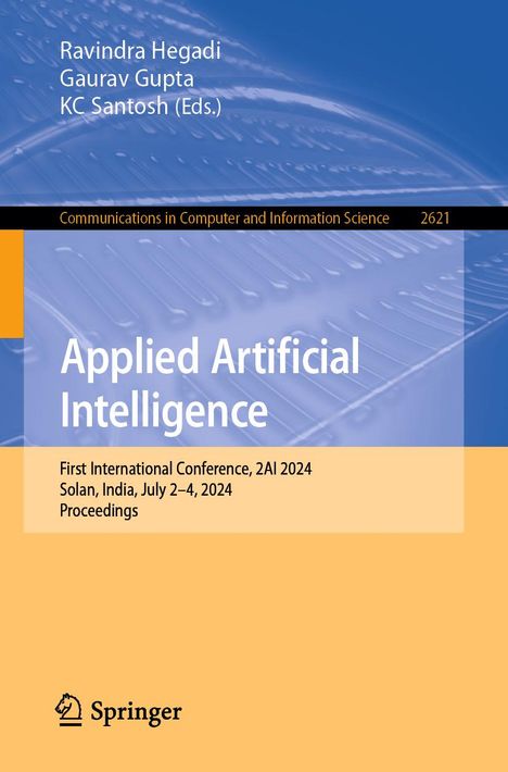 Applied Artificial Intelligence, Buch