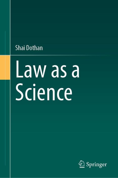 Shai Dothan: Law as a Science, Buch