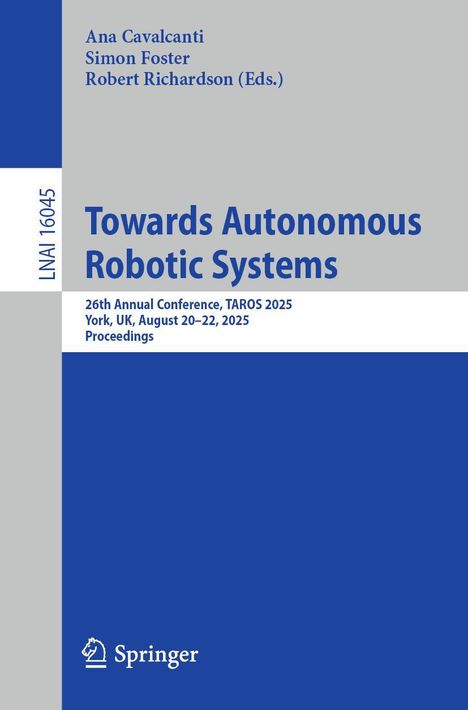 Towards Autonomous Robotic Systems, Buch