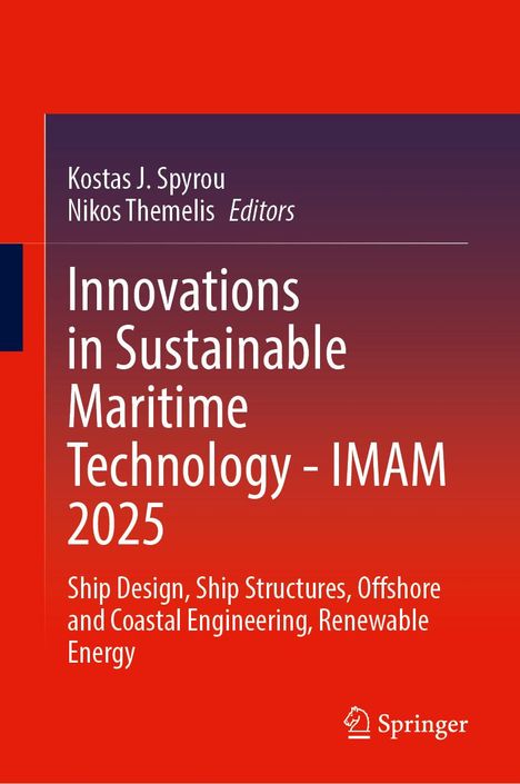 Innovations in Sustainable Maritime Technology - IMAM 2025, Buch