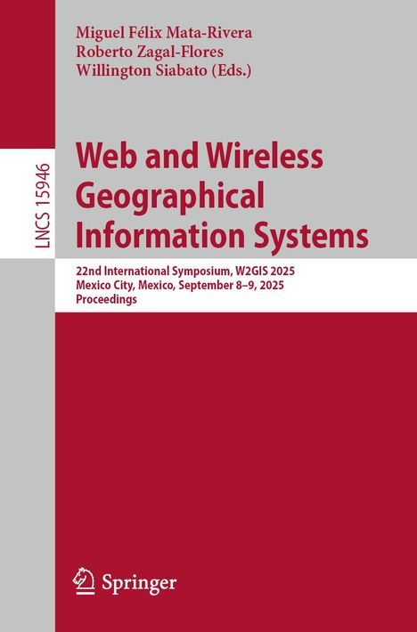 Web and Wireless Geographical Information Systems, Buch