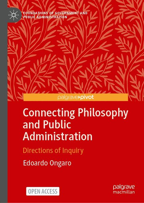 Edoardo Ongaro: Connecting Philosophy and Public Administration, Buch