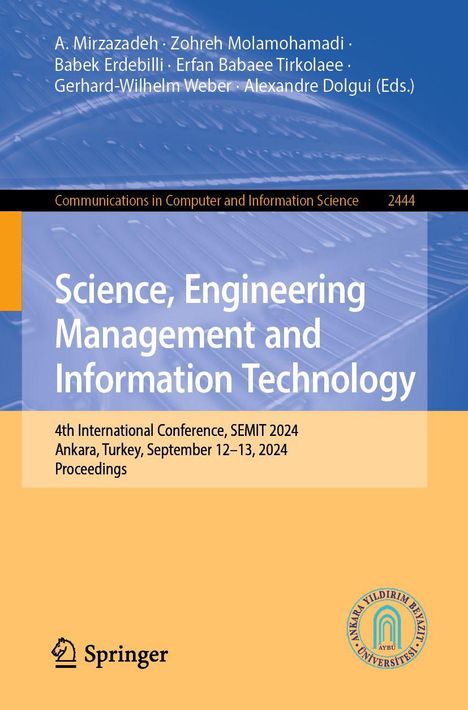 Science, Engineering Management and Information Technology, Buch