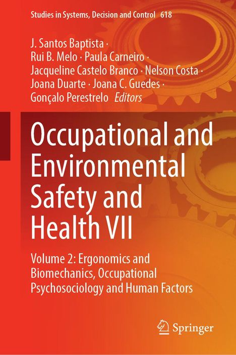 Occupational and Environmental Safety and Health VII, Buch