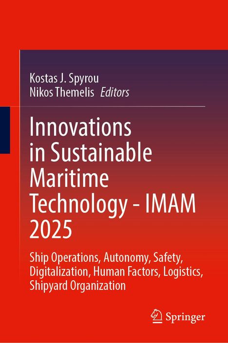 Innovations in Sustainable Maritime Technology - IMAM 2025, Buch