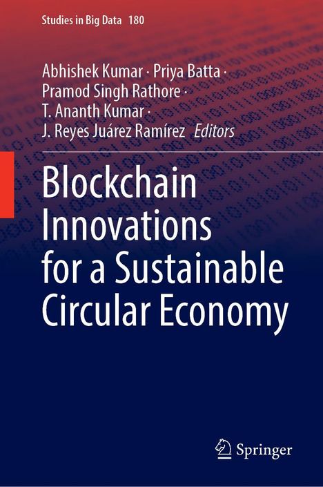 Blockchain Innovations for a Sustainable Circular Economy, Buch