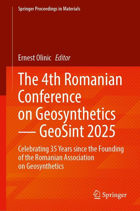 The 4th Romanian Conference on Geosynthetics - GeoSint 2025, Buch